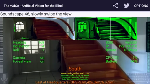 The vOICe for Android screenshot 1