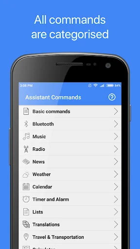 Commands for Google Assistant