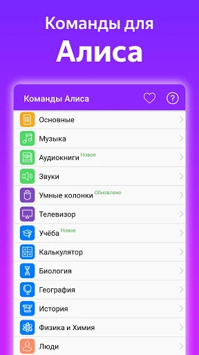 Commands for Alisa screenshot 1