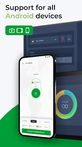 VPN Brazil - get Brazilian IP screenshot 1