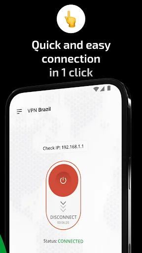 VPN Brazil - get Brazilian IP screenshot 3