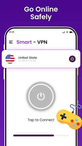 Smart VPN App: Secure Proxy screenshot 1