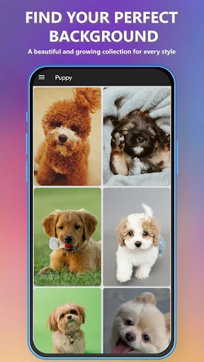 Puppy Wallpapers 4K & HD screenshot 1