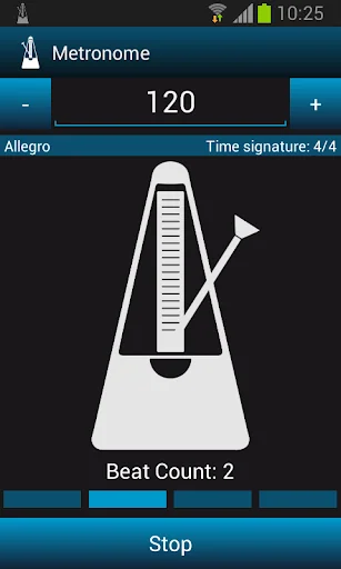 Mobile Studio Metronome screenshot 3