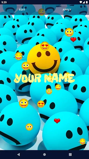 Cute Emoji Live Wallpaper screenshot 2