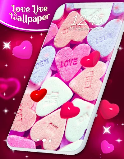 Love Hearts 4K Live Wallpaper screenshot 4