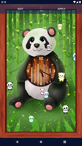 Panda Kawaii Live Wallpaper screenshot 3