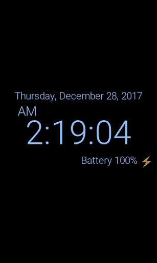 Speaking Alarm Clock screenshot 1