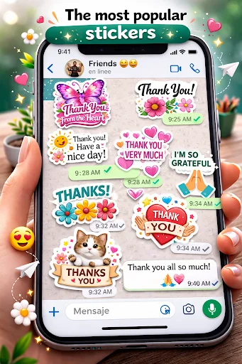 Thank You Stickers screenshot 1
