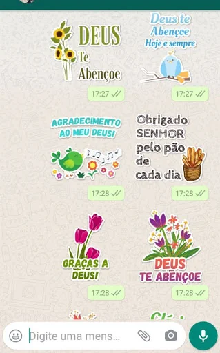 Figurinhas Gospel