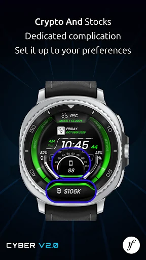 Cyber Watch Face screenshot 4