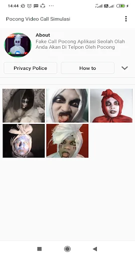FAke Video Call Dengan Pocong