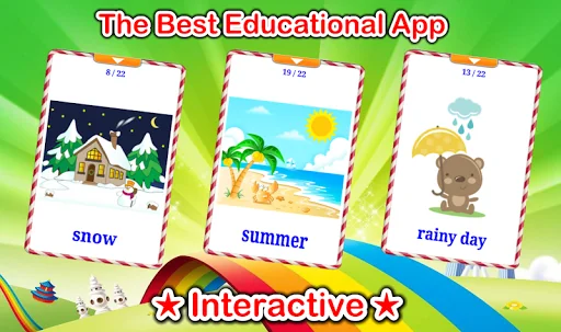 Weather and Seasons Cards screenshot 1