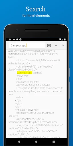 Inspect and Edit HTML Live screenshot 4