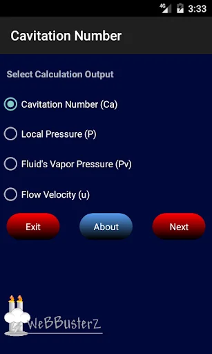 Cavitation Number