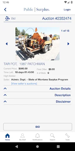 Public Surplus Buyers App screenshot 3