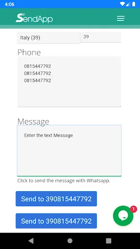 Sendapp Free