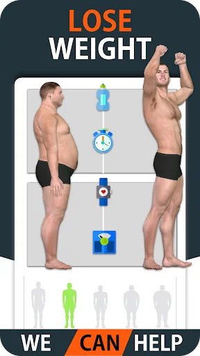 Men - 21 Days Weight Loss app