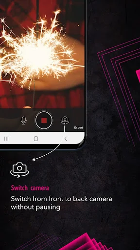 Nonstop Video Cam : Pause & Sw screenshot 4