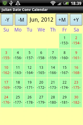 Julian Date Conv Calendar screenshot 3