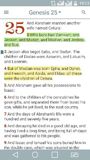 Douay Rheims Catholic Bible screenshot 1