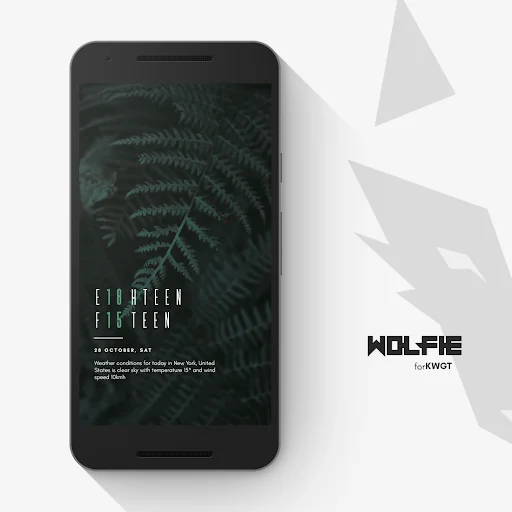 Wolfie for KWGT screenshot 2