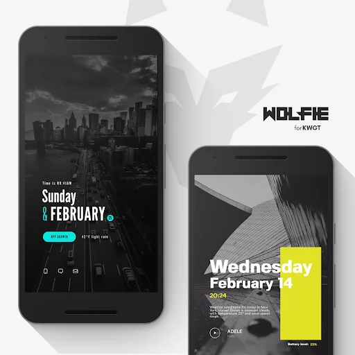 Wolfie for KWGT screenshot 3