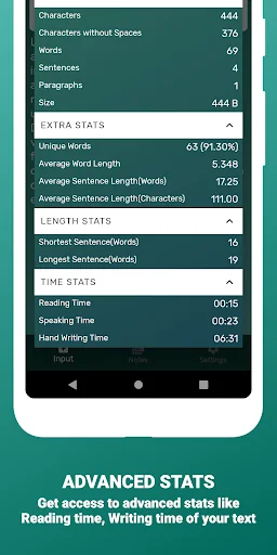 Word Counter - Count Words, Se screenshot 4