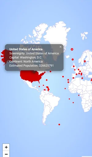 WORLD MAP: Geography Quiz, Atl screenshot 3