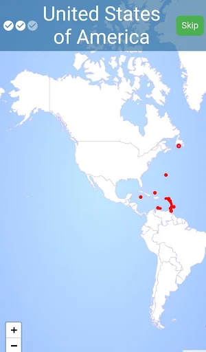 WORLD MAP: Geography Quiz, Atl screenshot 4