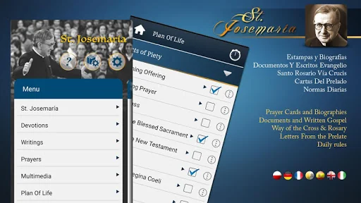 Saint Josemaría Escrivá screenshot 1