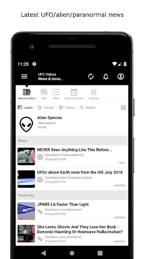 UFO Videos, News & more...