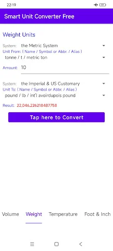 Smart Unit Converter Pure screenshot 4