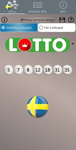 Lotto Sverige: Algoritm