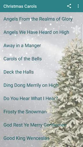 Christmas Carols With Lyrics