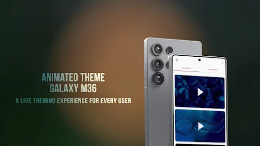 Animated Theme for Galaxy M36