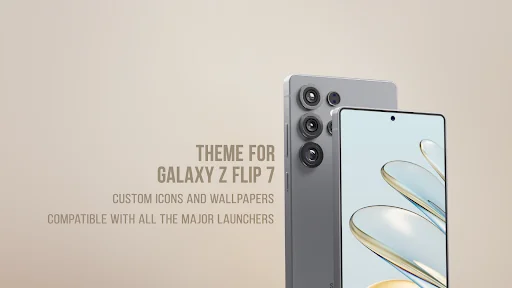 Theme for Galaxy Z Flip 7 screenshot 1
