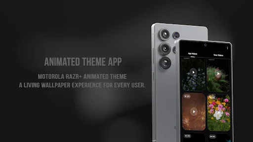 Motorola Razr+ Video Wallpaper