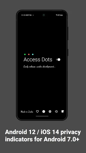 Access Dots - iOS cam/mic/gps!