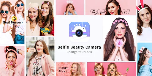 Selfie Beauty Camera HD Filter screenshot 1