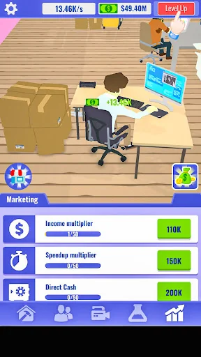 Startup Office Idle