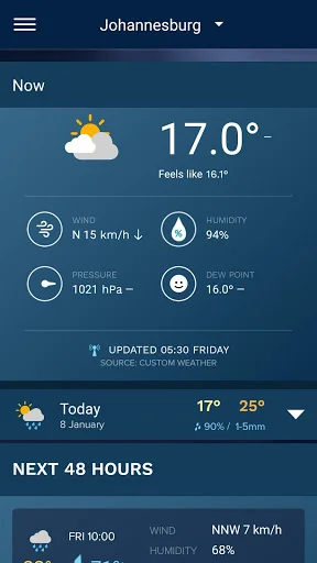 AfricaWeather screenshot 4