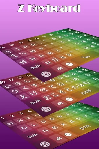 Z Keyboard Myanmar Japan Korea