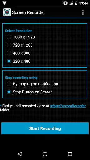 Screen Recorder - No Root screenshot 1