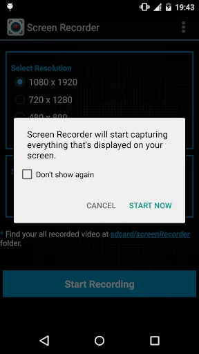Screen Recorder - No Root screenshot 2