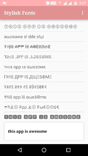 Stylish & Fancy Fonts/Text