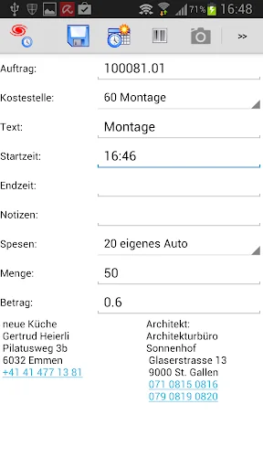 Zeiterfassung SwissSoft