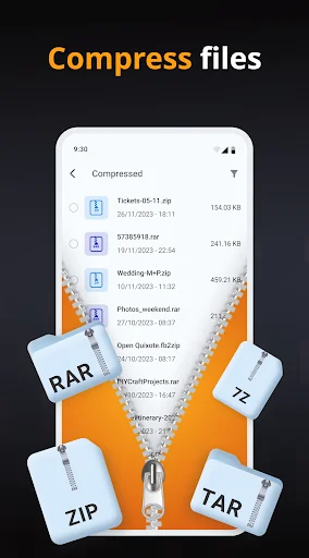 Zip-Unzip-File Extractor screenshot 1