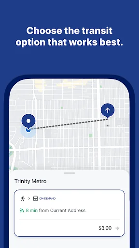Trinity Metro On-Demand screenshot 2