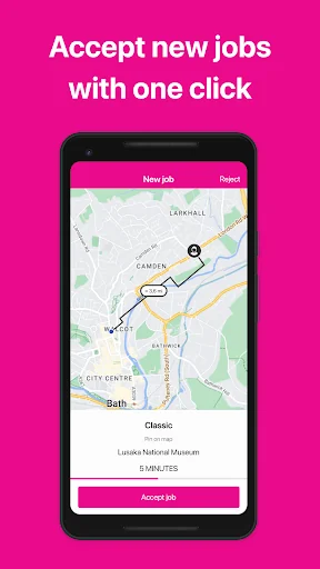 GO Driver application screenshot 2